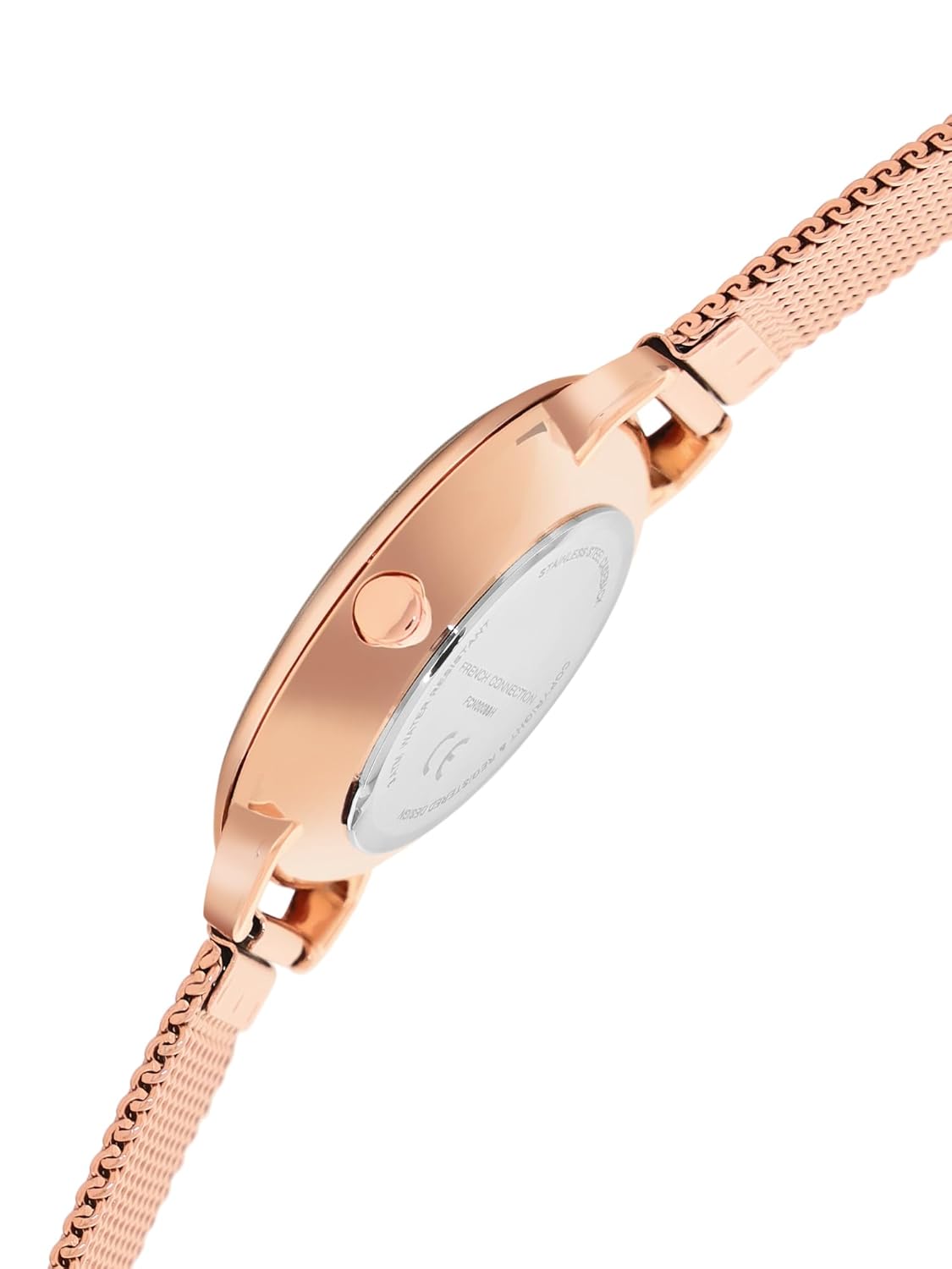 French Connection Rose Gold Dial with Rose Gold Strap Womens Analog Watch | FCN00088H