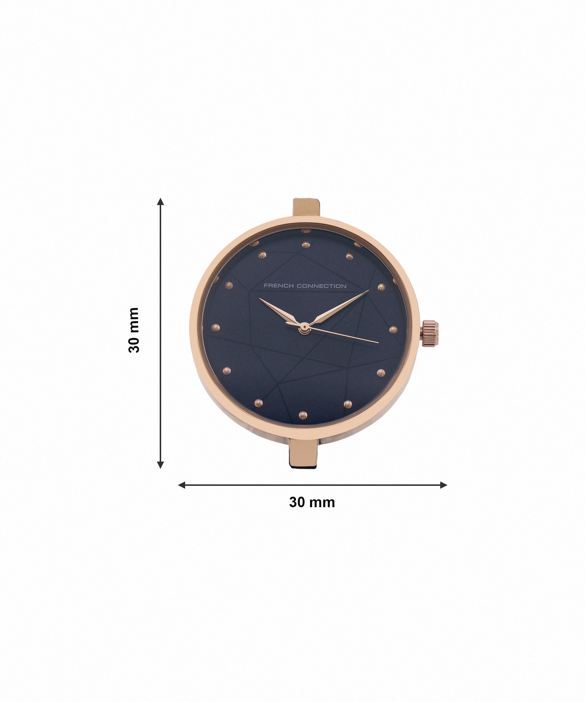 French Connection Analog Blue Dial Womens Watch-FCN00028C