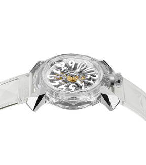 GaGà Milano Automatic Watch Crystal 46mm Skeleton -8060CY01SGSR000 watch for Unisex