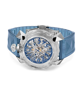 GaGà Milano Automatic Watch Blue Dial Crystal 46mm Skeleton -8060CY03SGSRBL0 watch for Unisex