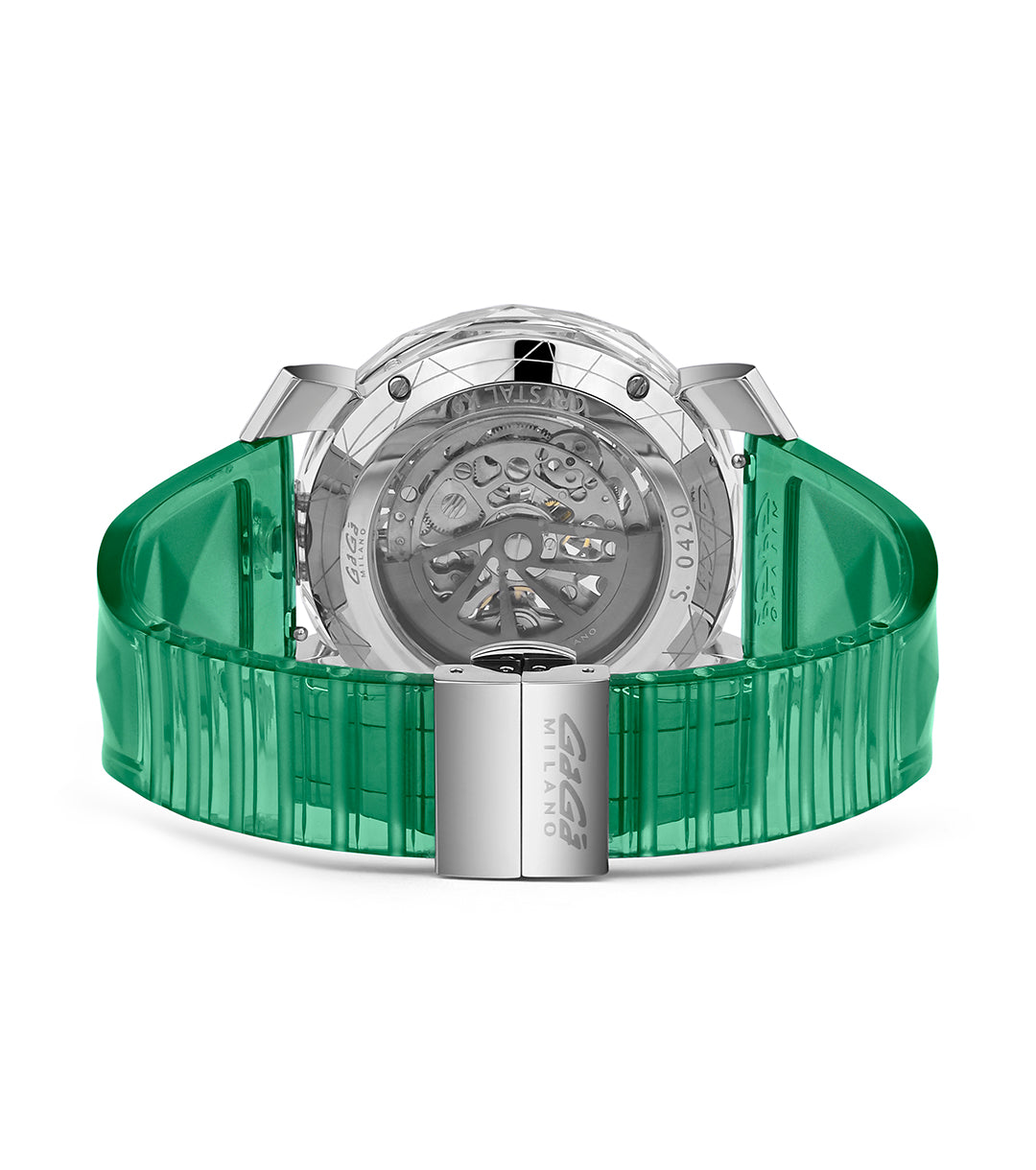 GaGà Milano Automatic Watch Crystal 46mm Skeleton -8060CY04SGSRGR0 watch for Unisex