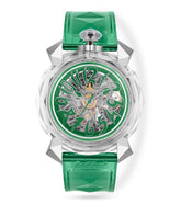 GaGà Milano Automatic Watch Crystal 46mm Skeleton -8060CY04SGSRGR0 watch for Unisex