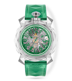 GaGà Milano Automatic Watch Crystal 46mm Skeleton -8060CY04SGSRGR0 watch for Unisex