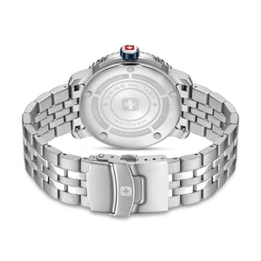 SWISS MILITARY HANOWA BLACK MARLIN BLUE ROUND DIAL ANALOG WATCH FOR Men's SMWGH0001703