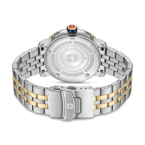 SWISS MILITARY HANOWA BLACK MARLIN BLUE ROUND DIAL ANALOG WATCH FOR Men's SMWGH0001760