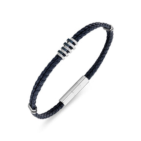 Cerruti 1881 Men's Fashion Blue Bracelet- CIAGB0006902