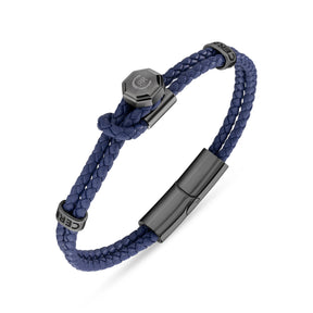 Cerruti 1881 Men's Fashion Blue Bracelet- CIAGB0011503