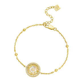 Cerruti 1881 Mop Gold Arabesque.3 Bracelet For Women - CIJLB0006307