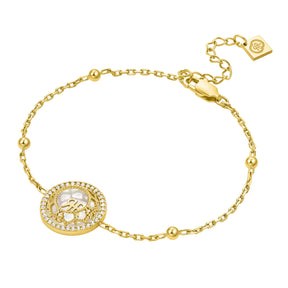 Cerruti 1881 Mop Gold Arabesque.3 Bracelet For Women - CIJLB0006307
