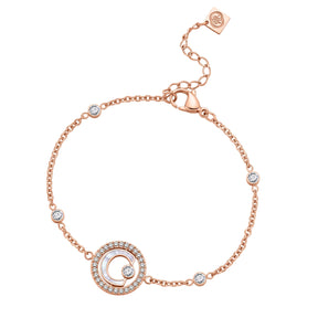 Cerruti 1881 Mop Rose Gold Marque Bracelet For Women - CIJLB0007302