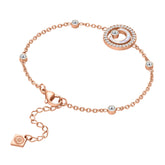 Cerruti 1881 Mop Rose Gold Marque Bracelet For Women - CIJLB0007302