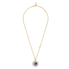 Cerruti 1881 Women Crystals Blue CIRCULO Necklace- CIJLN0005303