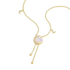 Cerruti 1881 Women MOP Gold STELLA Necklace- CIJLN0010002