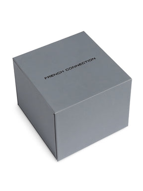 French Connection Black Dial Chronograph Date Watch for Men's - FCM04BSM