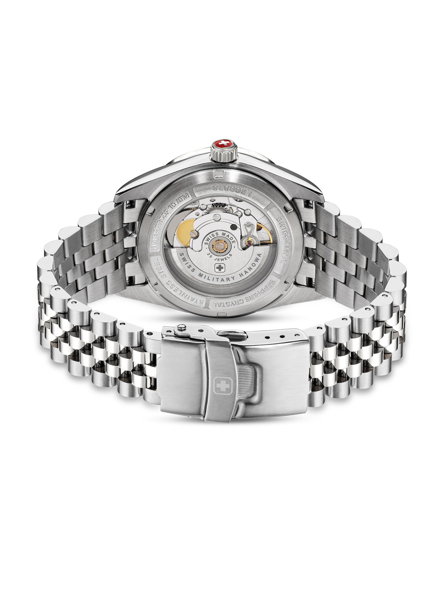 SWISS MILITARY HANOWA DILIGENTER BLACK ROUND DIAL ANALOG WATCH FOR Men's SMWGL0002101