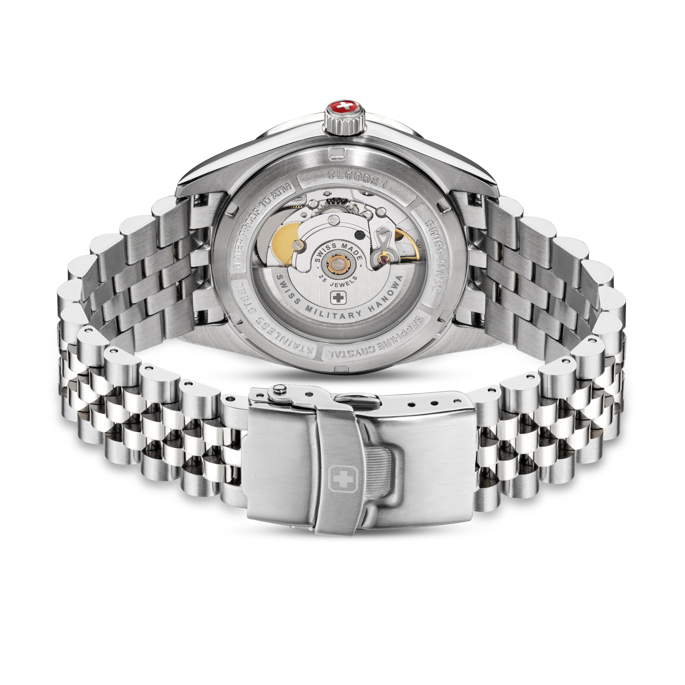 SWISS MILITARY HANOWA DILIGENTER OLIVE ROUND DIAL ANALOG WATCH FOR Men's SMWGL0002103