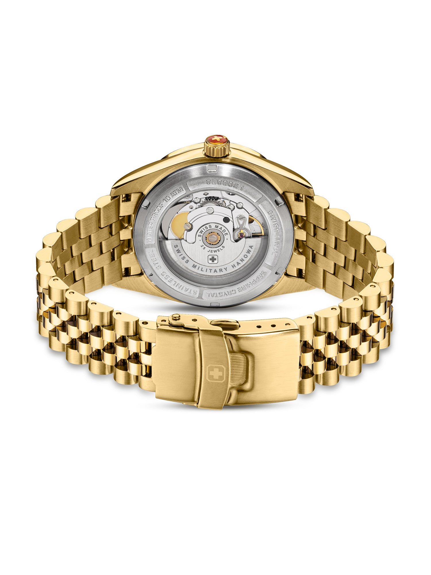 SWISS MILITARY HANOWA DILIGENTER BLACK ROUND Dial Analog  Automatic Watch for Mens SMWGL0002110