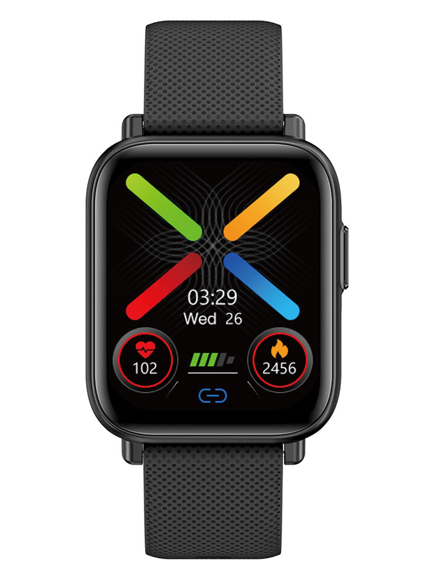 French Connection Stealth Black Unisex Smart watch F7-A