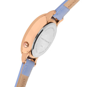French Connection Lavender Leather Straps Women's Watch-FC21L