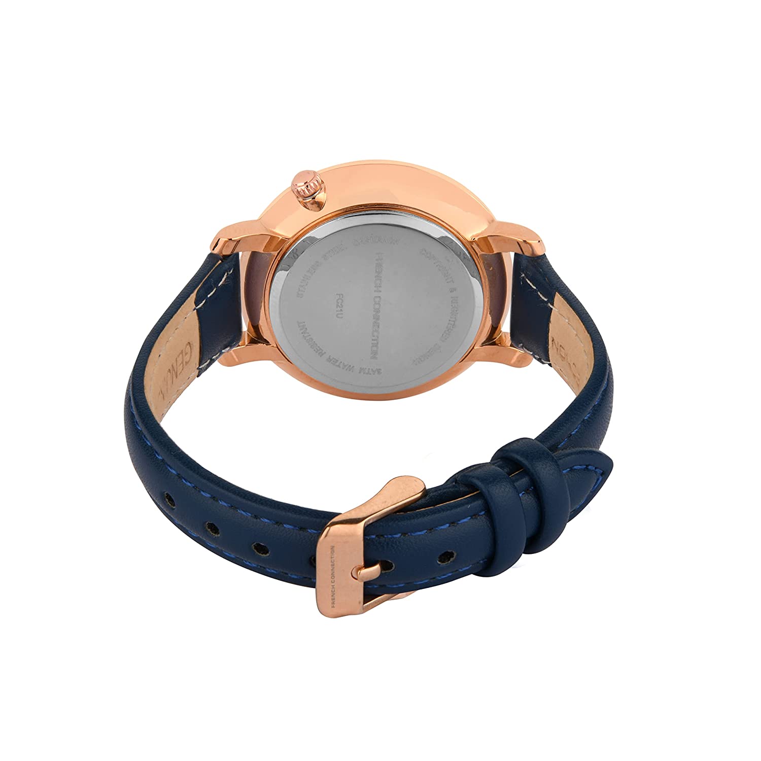 French Connection Analog Navy Dial Women's Watch FC21LM