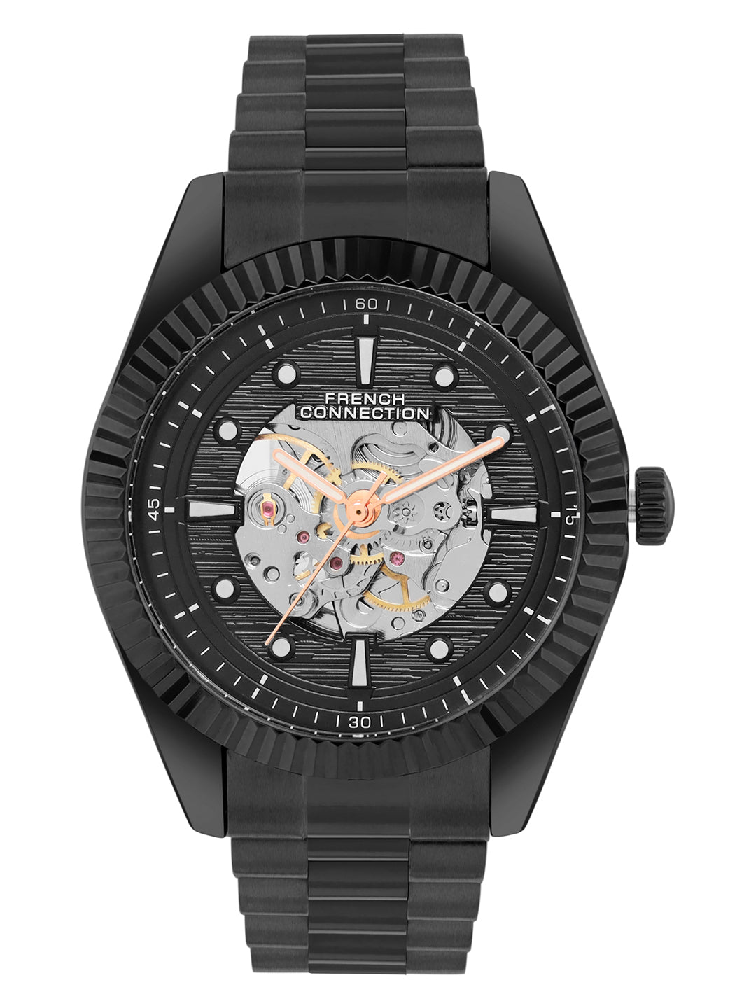 French Connection Black Dial  Automatic Watch for Men's - FCA12BM