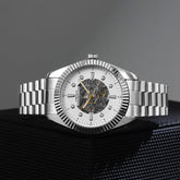 French Connection Silver Dial  Automatic Watch for Men's - FCA12SM