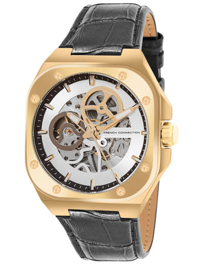 French Connection Automatic Silver Dial Men's Watch - FCA14BL