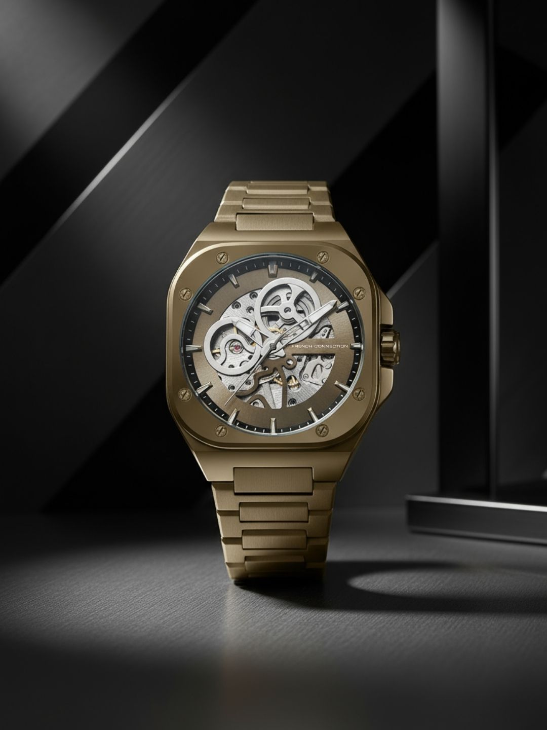 French Connection Automatic Silver Dial Men's Watch - FCA14KHM