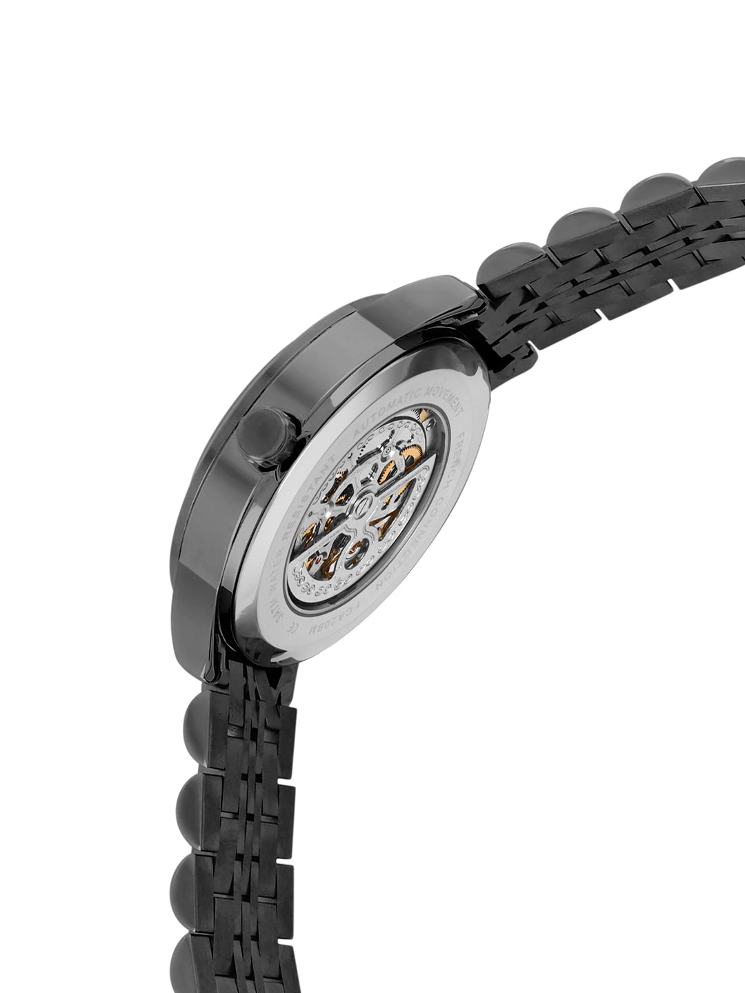 French Connection Men Automatic Burgundy Dial Watch-FCA20BM