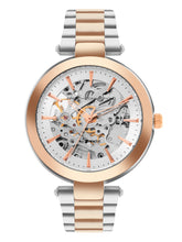 MODERN Round Dial Automatic Motion Powered Analogue Watch | See Through Dial | Automatic Watch for Women's