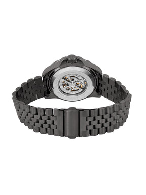 French Connection See Through Blue Round Dial With Stainless Steel Strap Automatic Watch - For Mens FCA22GNM