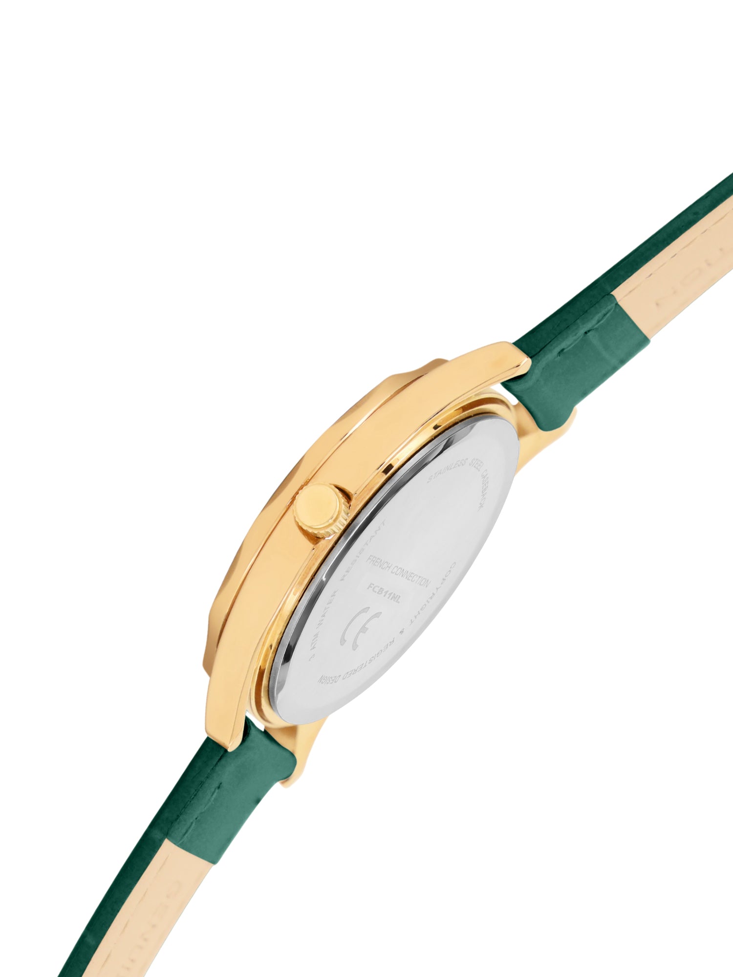 French Connection Green Dial  Analog Watch for Women's - FCB11NL