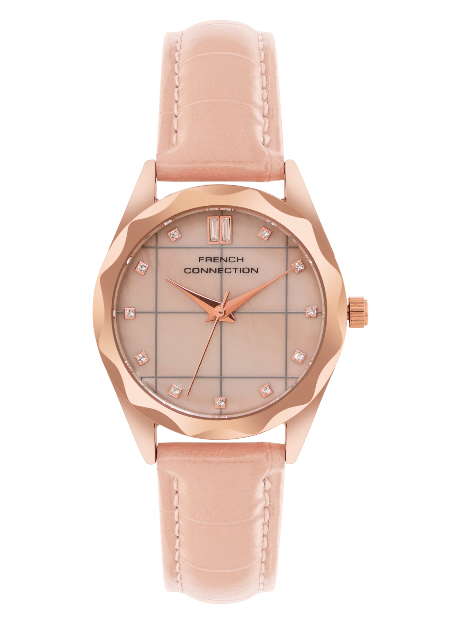 French Connection Pink Dial  Analog Watch for Women's - FCB11PL