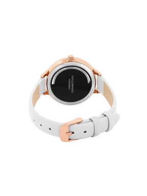French Connection Rosegold Dial  Analog Side Second  Watch for Women's - FCB12WL