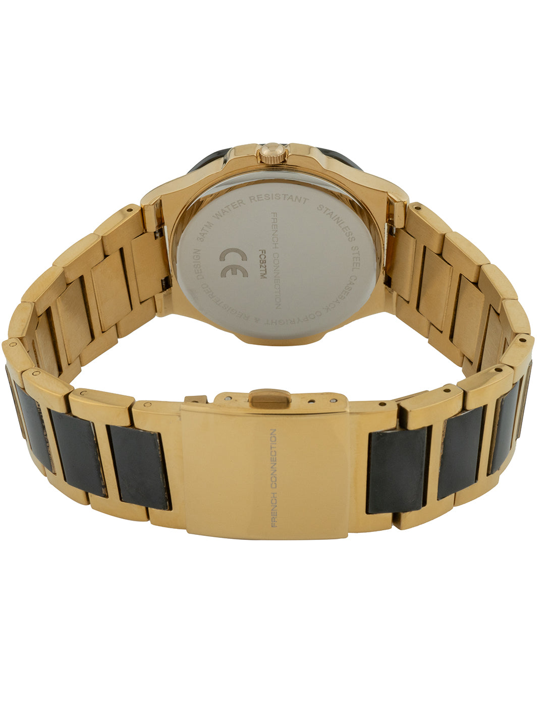 French Connection Analogue Black Dial Men's Watch - FCB2TM
