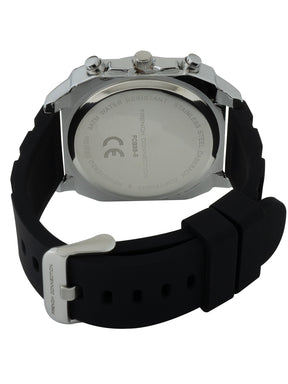 French connection Valour Black Dial Mens Mult Function Watch FCB3B-S