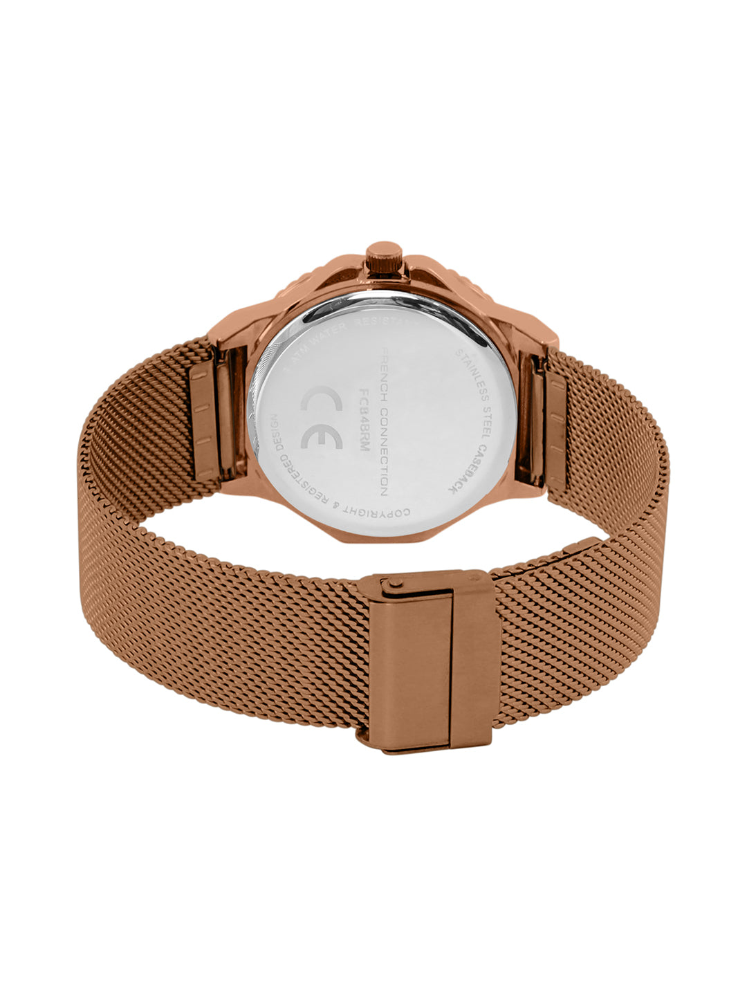 French Connection Brown Dial  Analog Watch for Men's - FCB4BRM