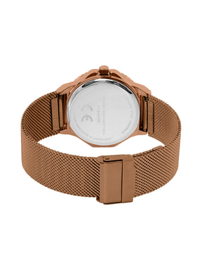 French Connection Brown Dial  Analog Watch for Men's - FCB4BRM