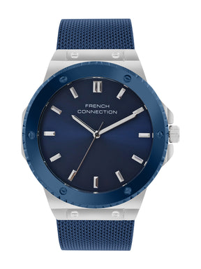 French Connection Blue Dial  Analog Watch for Men's - FCB4UM