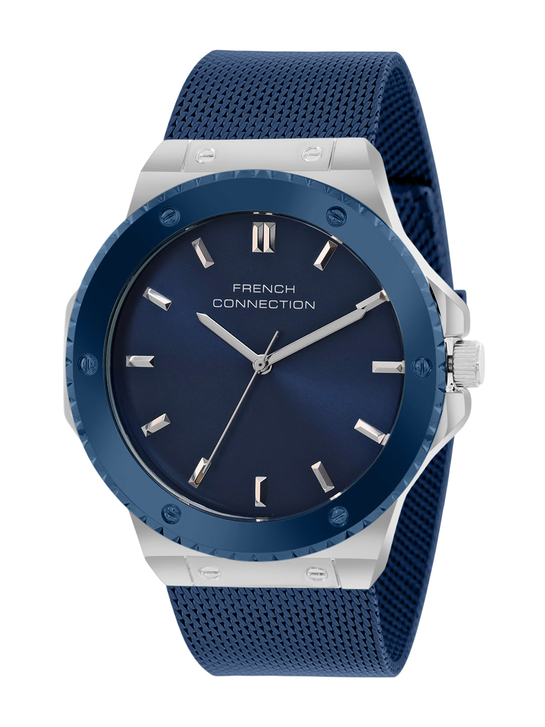 French Connection Blue Dial  Analog Watch for Men's - FCB4UM