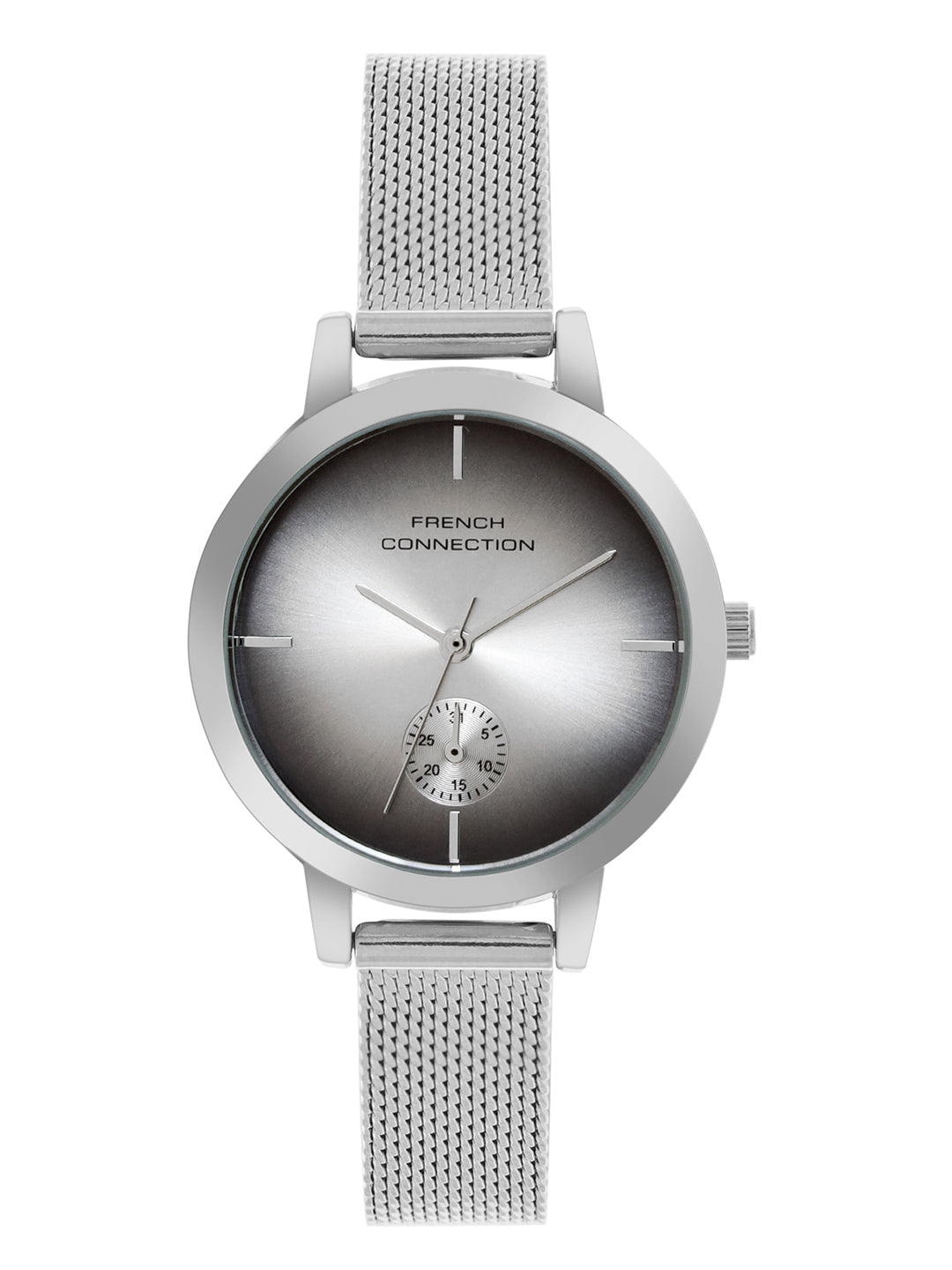 French Connection Black Dial  Dated Watch for Women's - FCB8SM