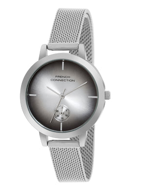 French Connection Black Dial  Dated Watch for Women's - FCB8SM