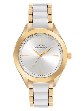 French Connection Silver Dial  Analog Watch for Women's - FCB9GM