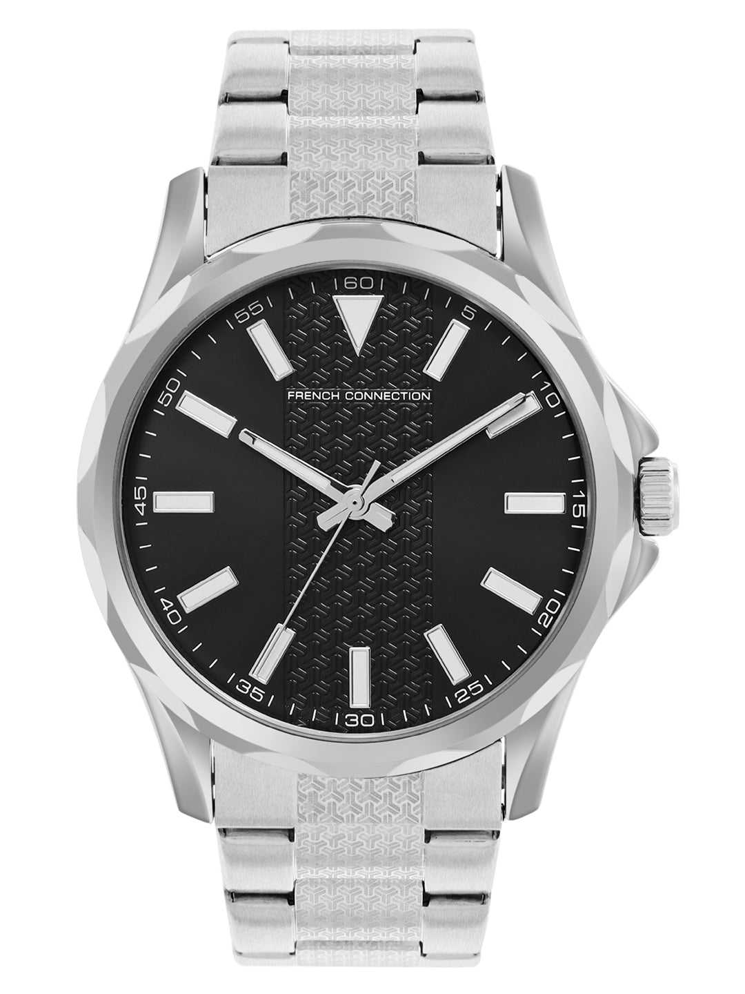 French Connection Black Dial  Analog Watch for Men's - FCC03BSM