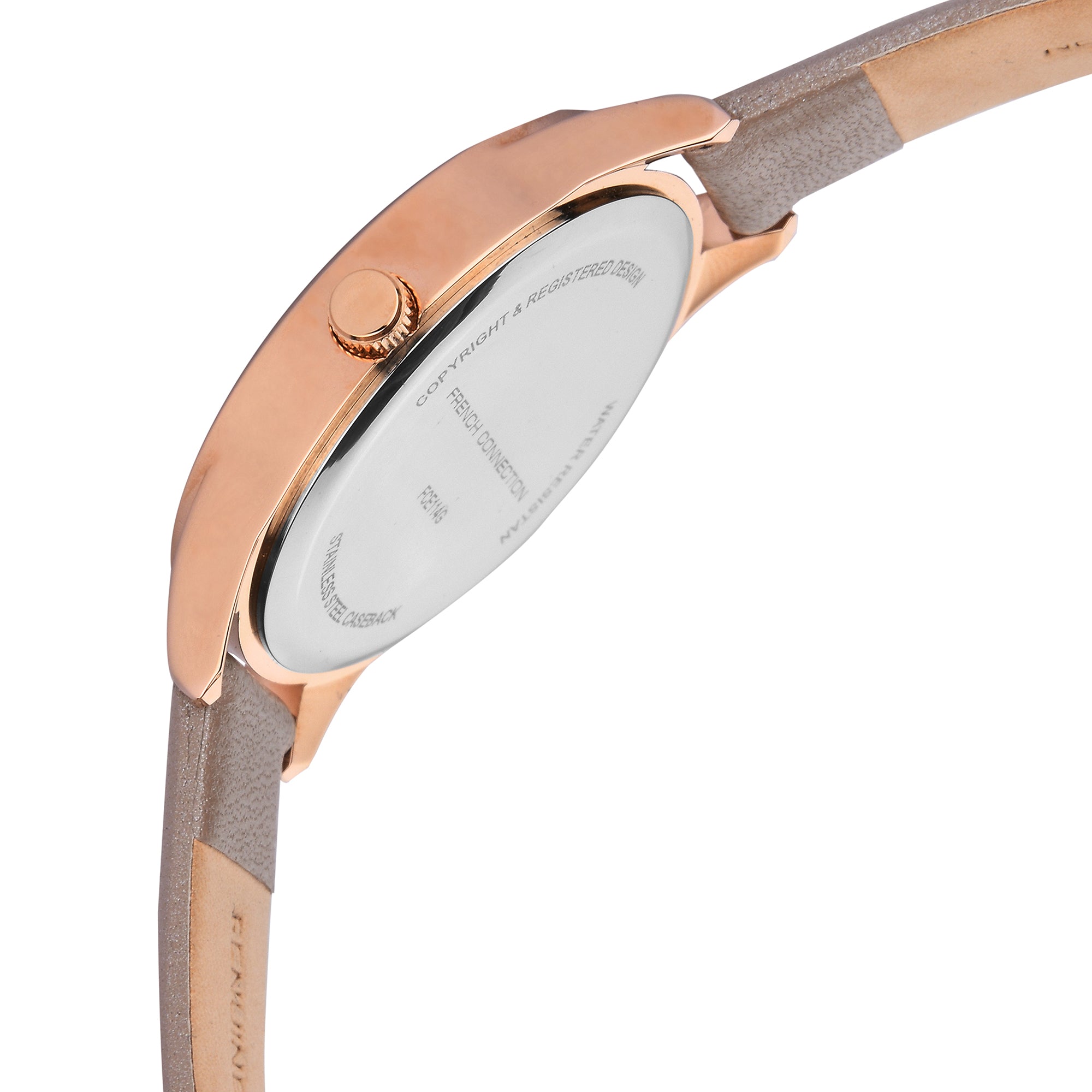 French Connection Spring-Summer 2021 Analog Silver Dial Women's Watch-FCE114G