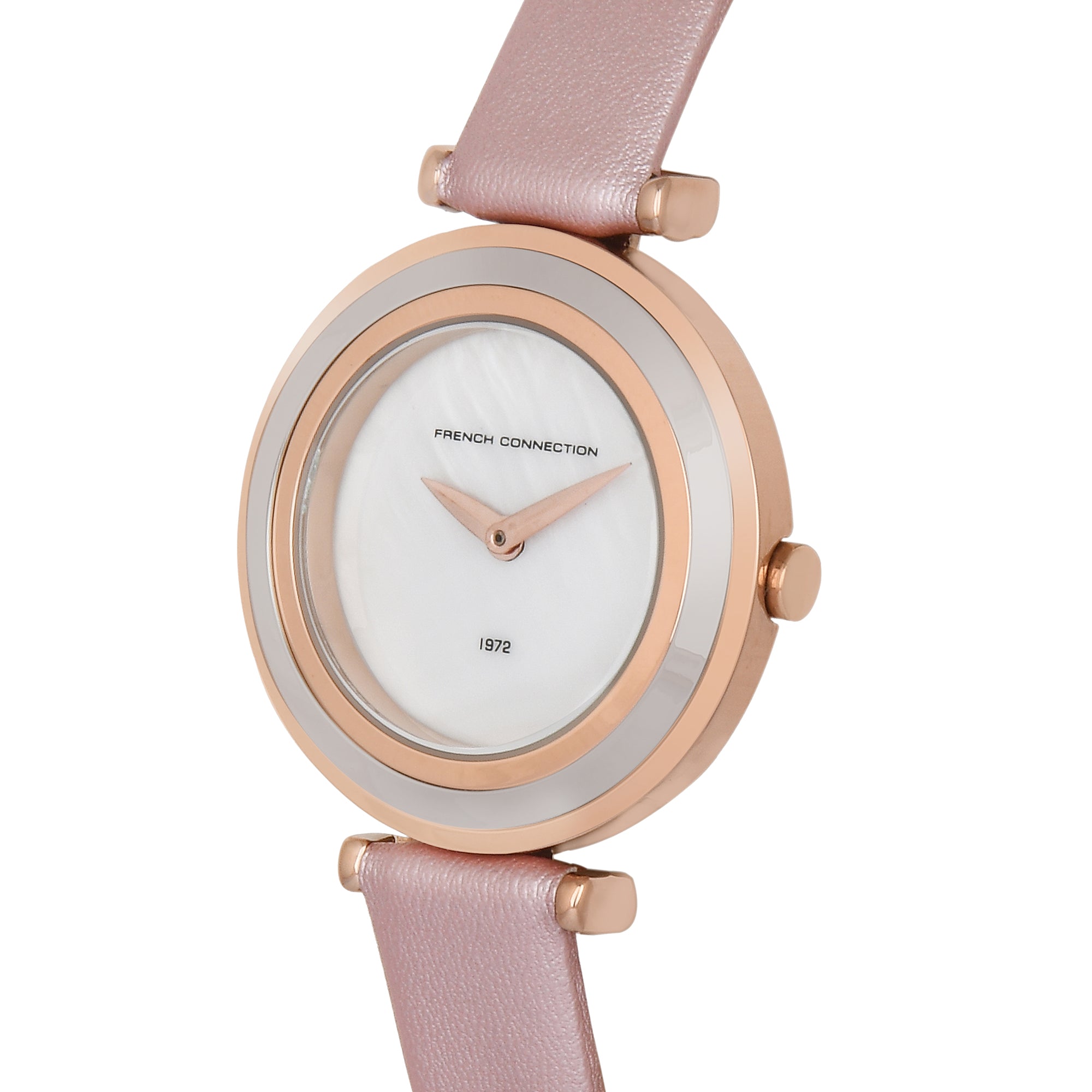 French Connection Spring-Summer 2021 Analog White Dial Women's Watch-FCE118E