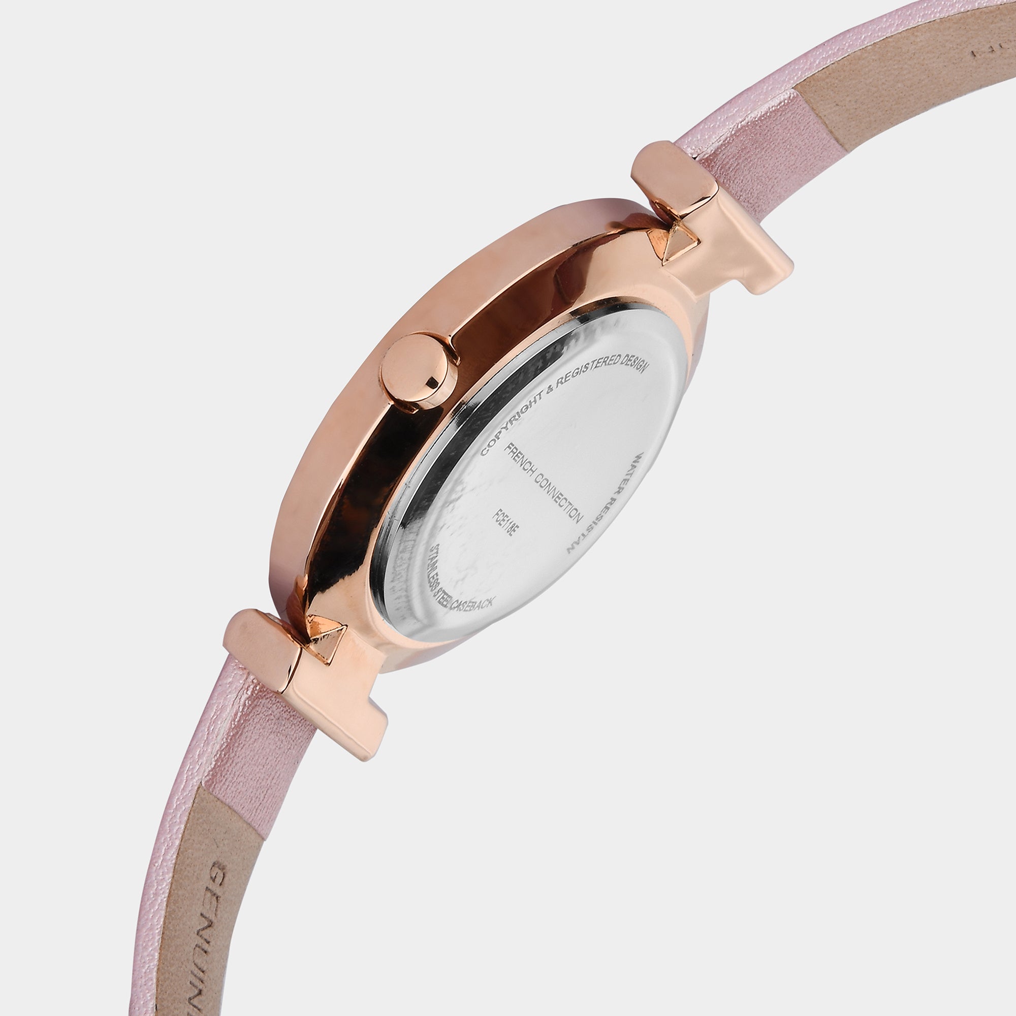 French Connection Spring-Summer 2021 Analog White Dial Women's Watch-FCE118E
