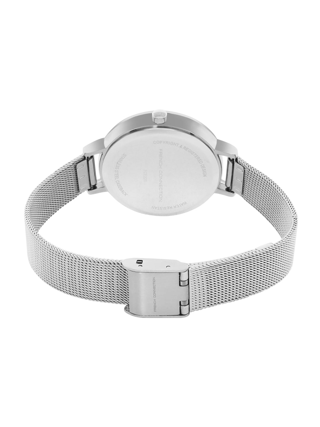 French Connection Analog Silver Dial Women's Watch-FCE22S