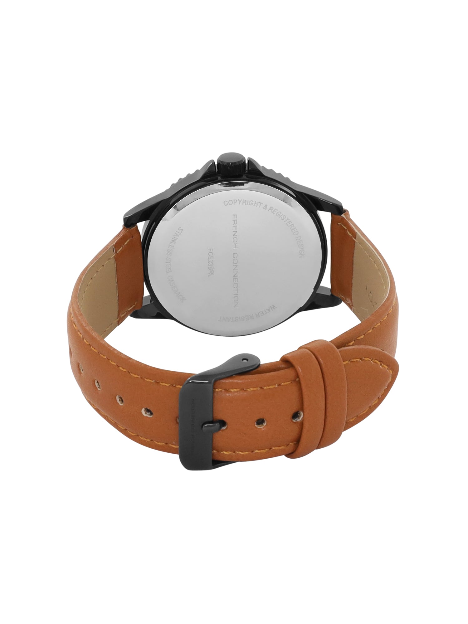 French Connection Black Dial Analog Watch For Mens - FCE23BRL