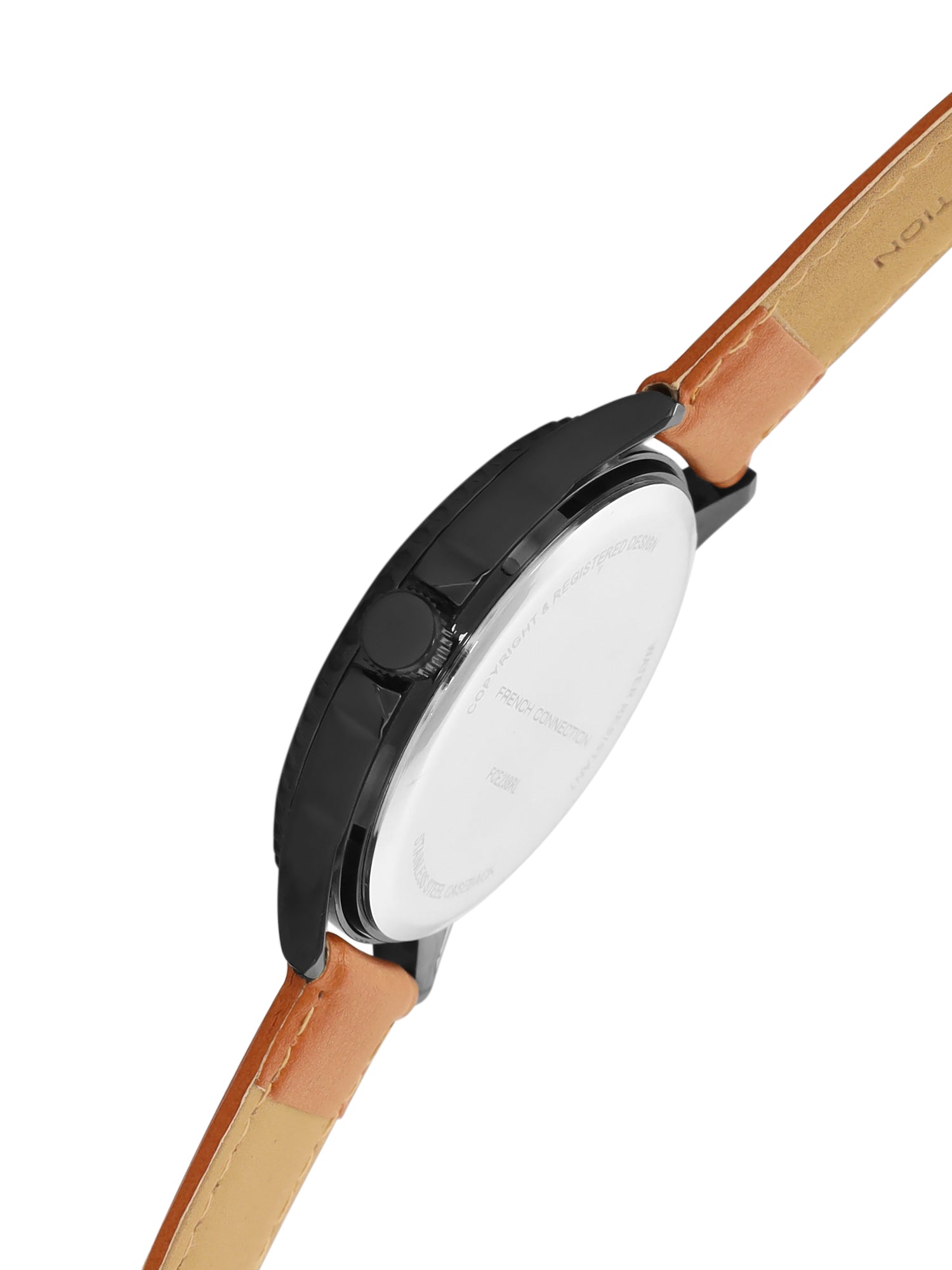 French Connection Black Dial Analog Watch For Mens - FCE23BRL